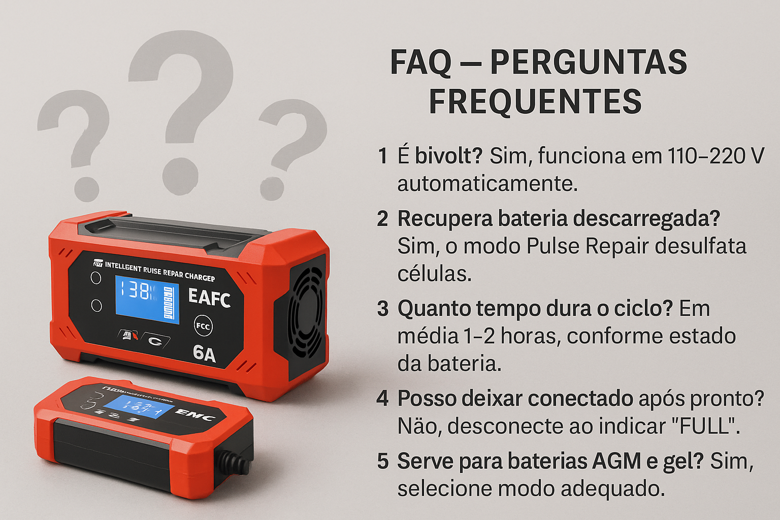 Bateria de Emergência Automotiva Panter™