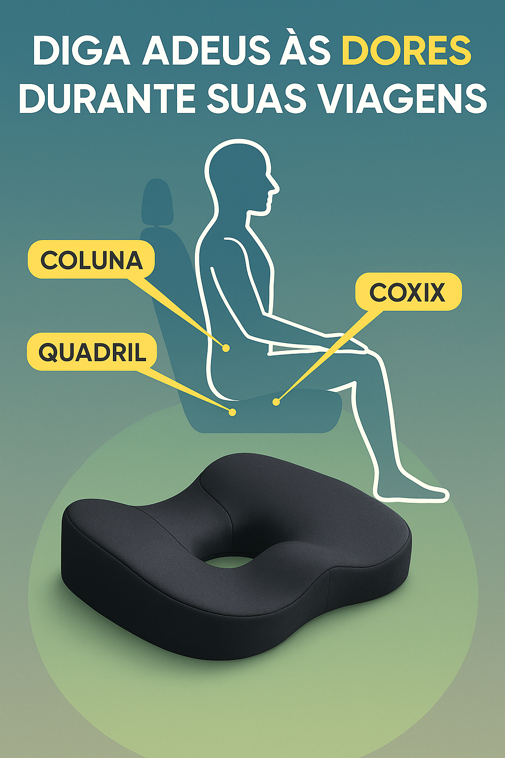 Almofada Ergonômica panter