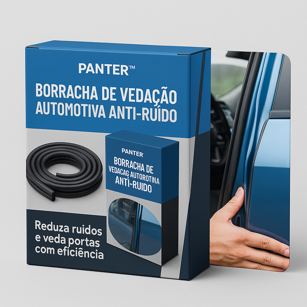 Borracha de Vedação Automotiva Anti-Ruído Panter™