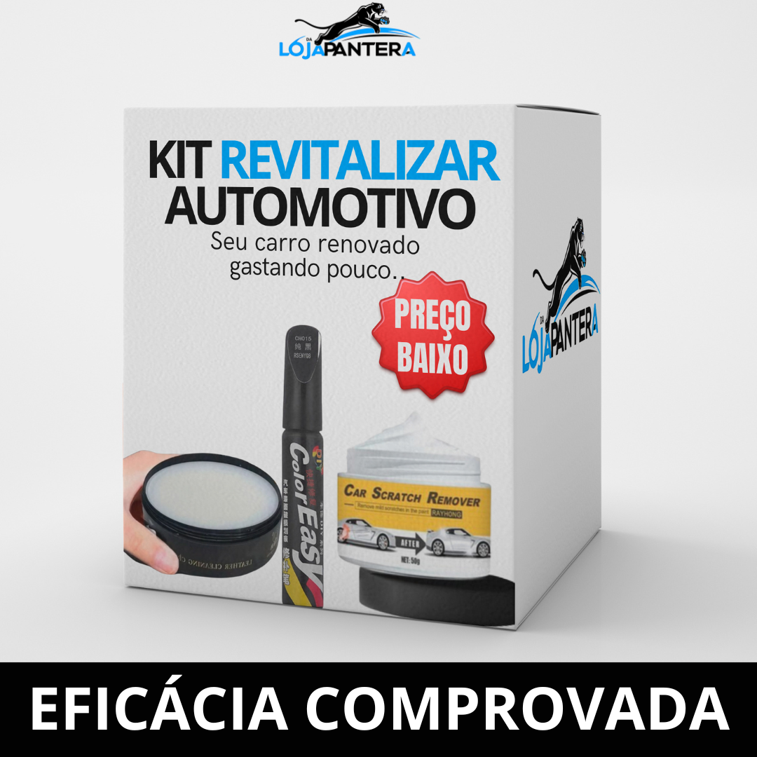 Kit Completo de Revitalização Automotivo - PROMOÇÃO🔥