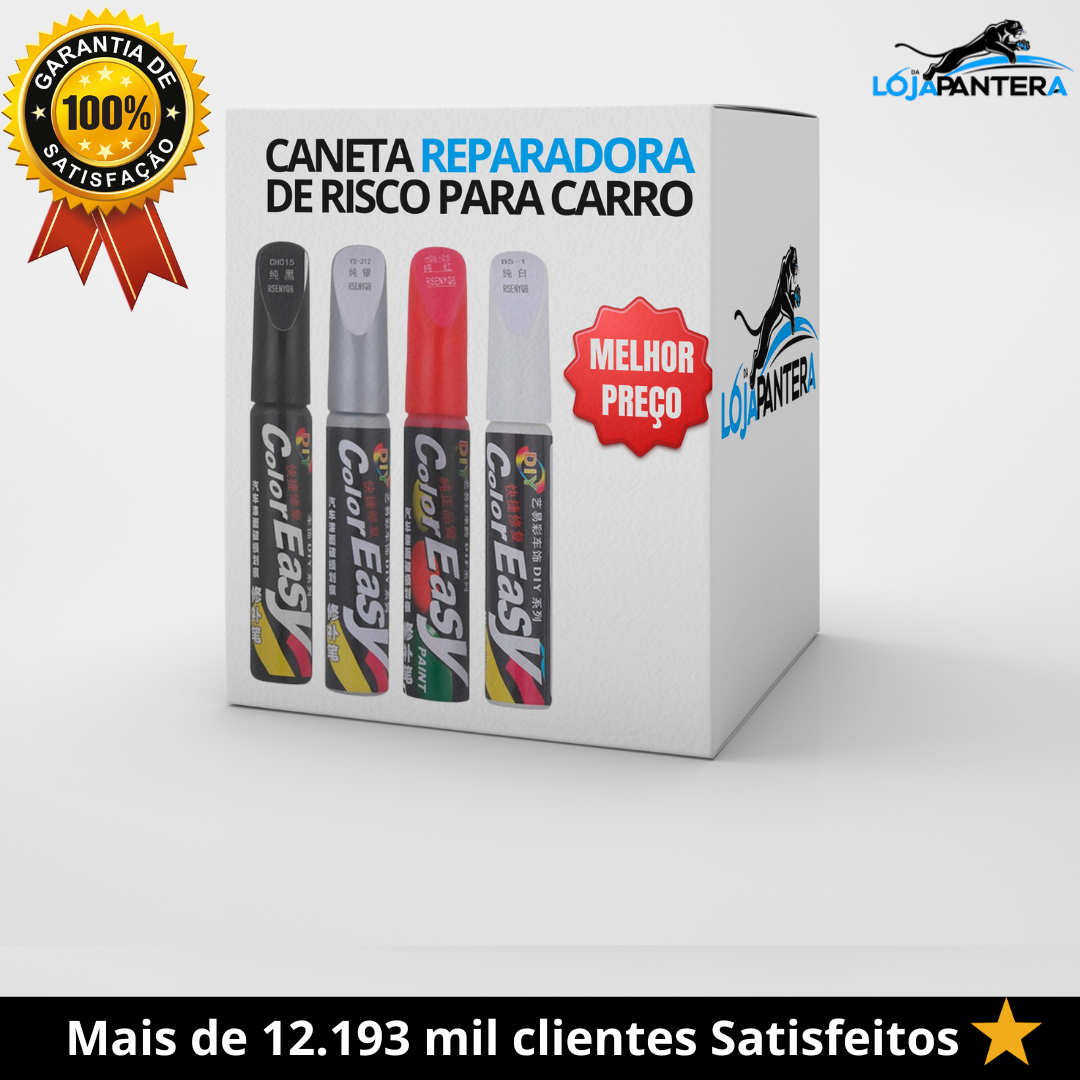 Caneta Reparadora de Riscos - Super Oferta + Milhares de Clientes Satisfeito. ( LEVE 2 E GANHE +1 GRATIS )