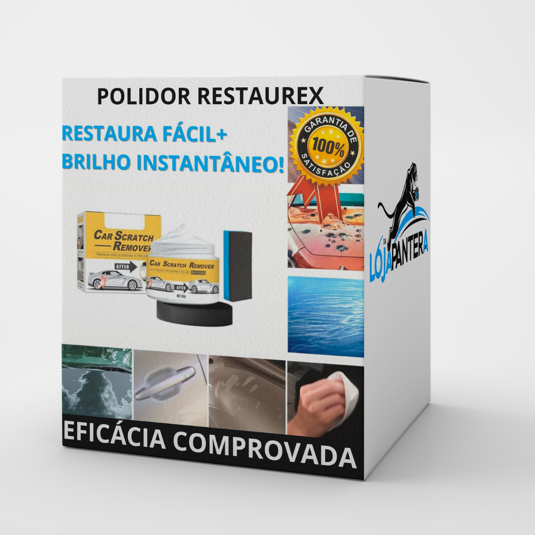 Polidor de Arranhões RestaureX – COMPRE 1 LEVE 3😱