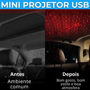 Mini Projetor USB Sky - Novidade