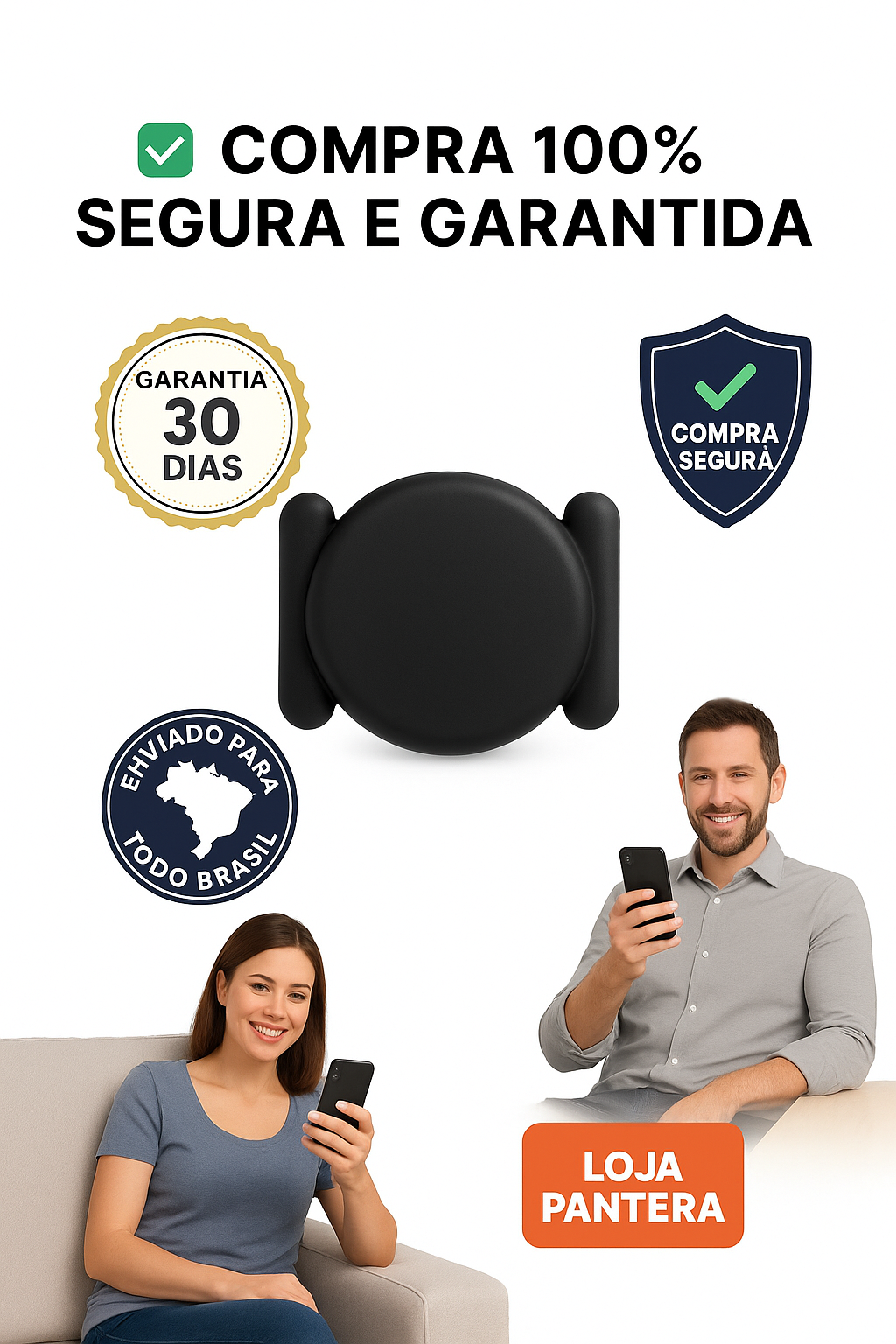 Mini Rastreador GPS Pantera - Últimas unidades 🔥