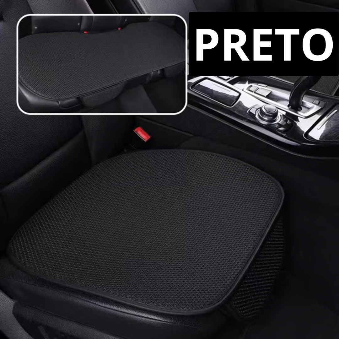 🔥Capas para assento de carro em seda, respiráveis e antiderrapantes!
