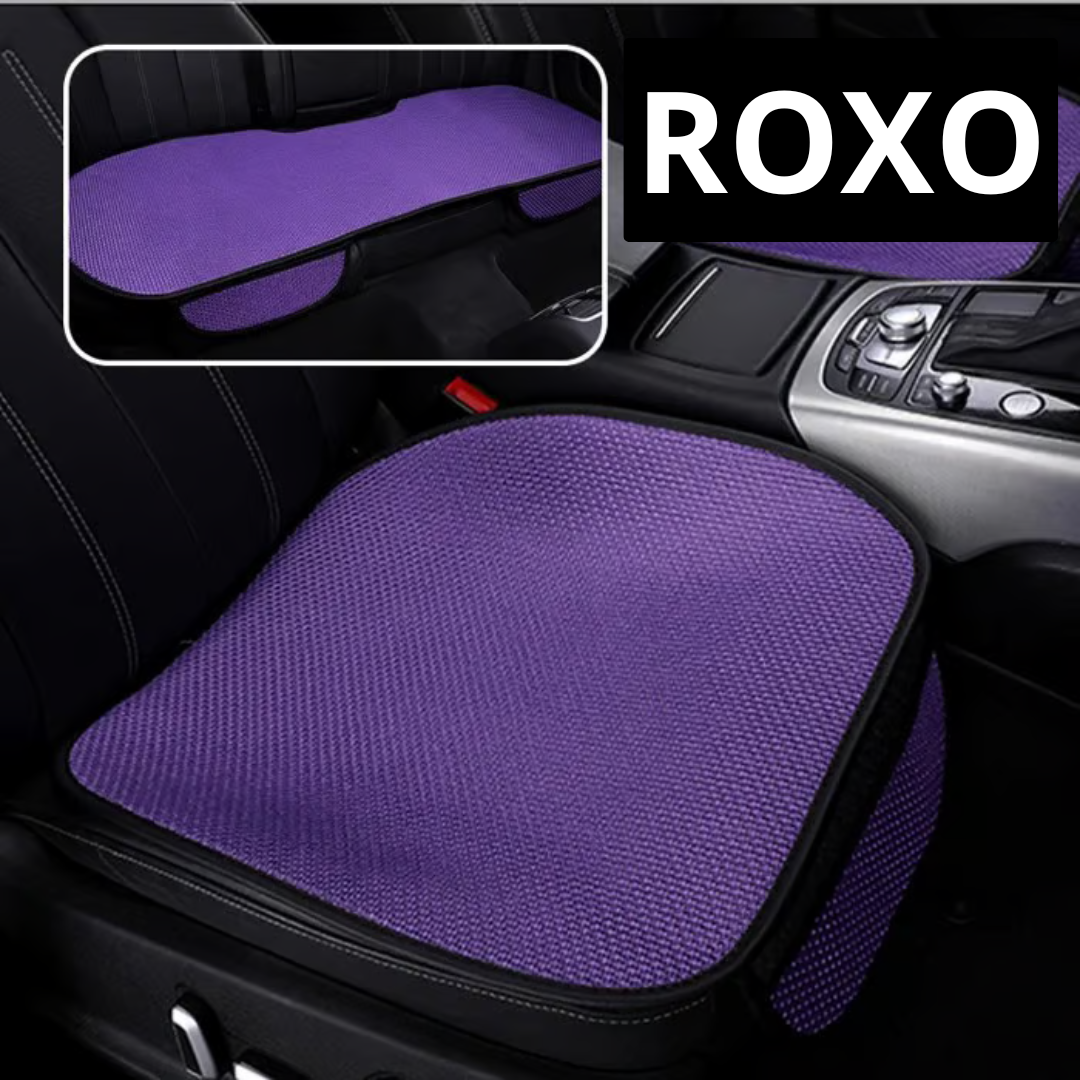 🔥Capas para assento de carro em seda, respiráveis e antiderrapantes!